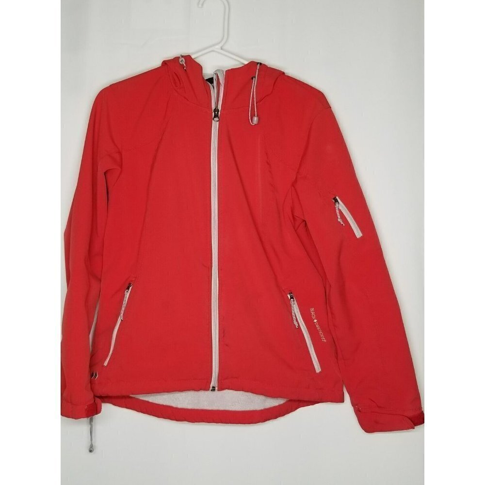 Black Diamond Double Diamond Women’s‎ Small red-ish Full Zip Hooded Jacket